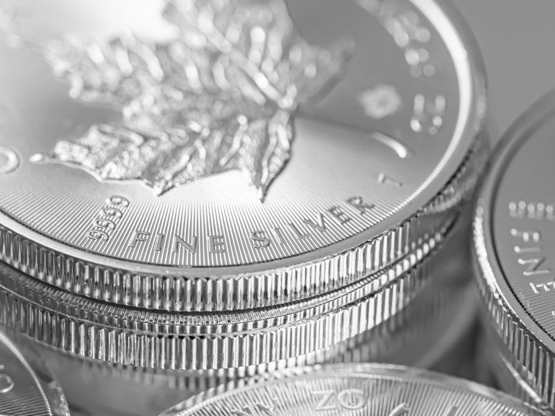 closeup-shot-maple-leaf-fine-silver-coins-from-royal-canadian-mint
