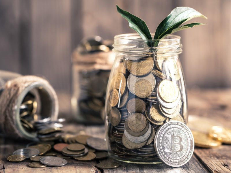 coin-bitcoin-jar-with-coins